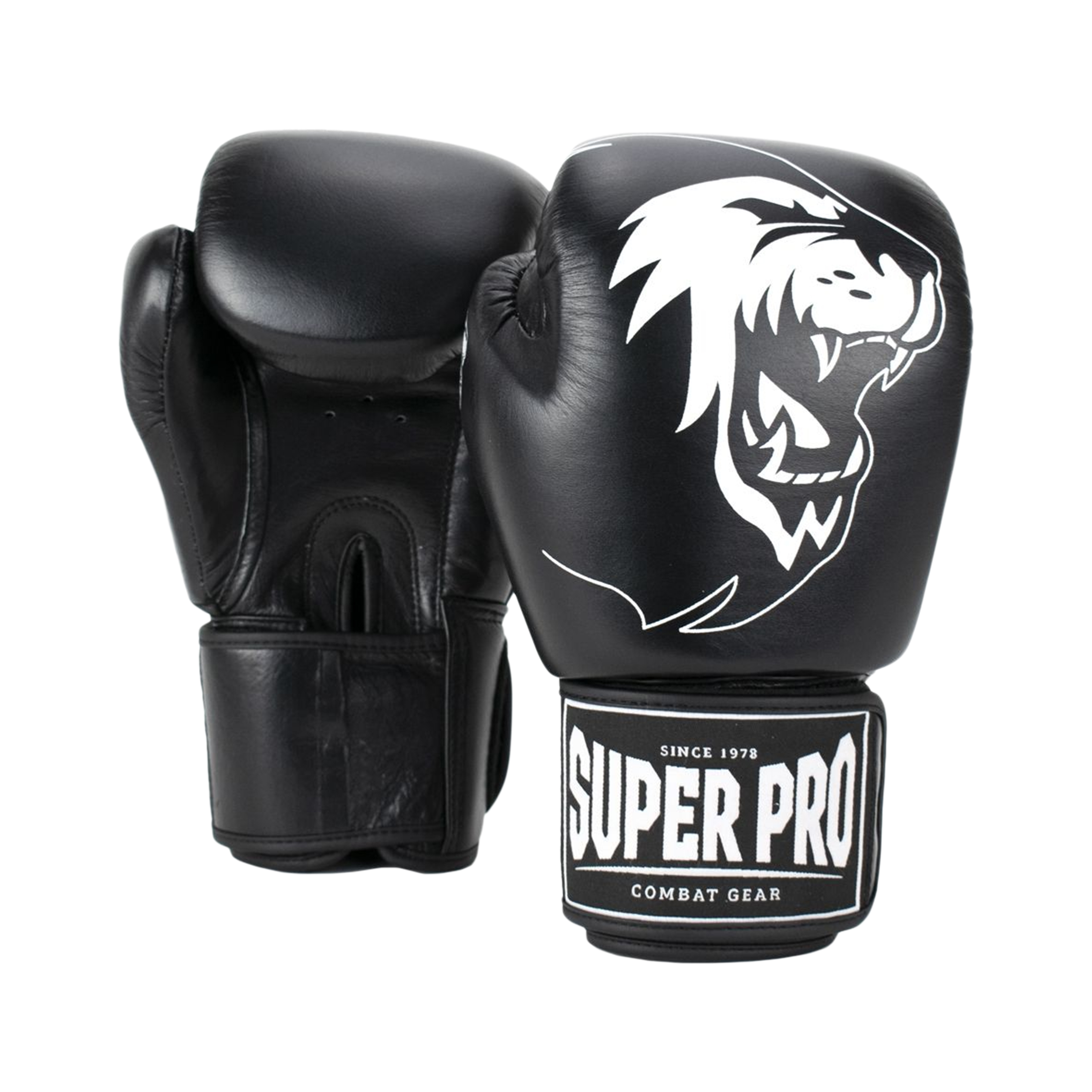 Super Pro Combat Gear Warrior Leder-Boxhandschuhe