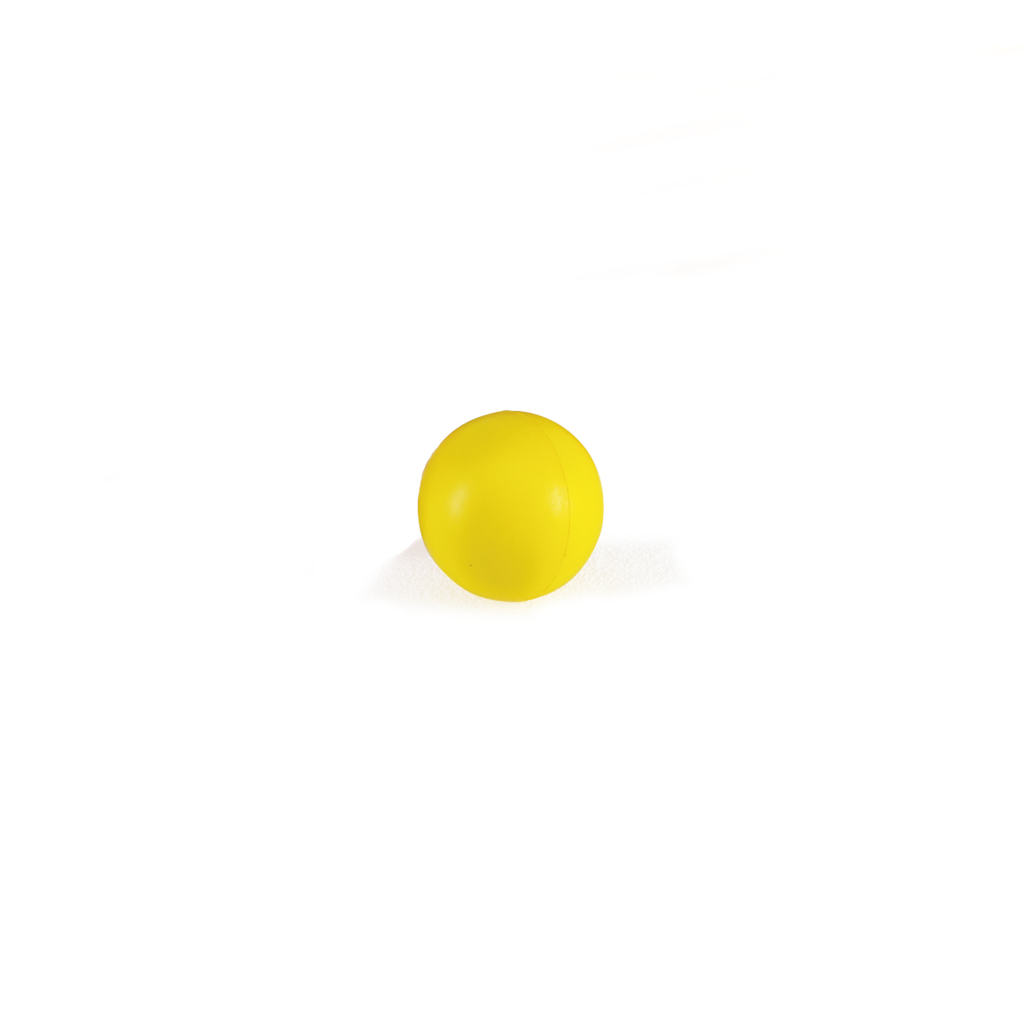 Schaumstoff-Tennisball ohne Haut, ø 9 cm, gelb
