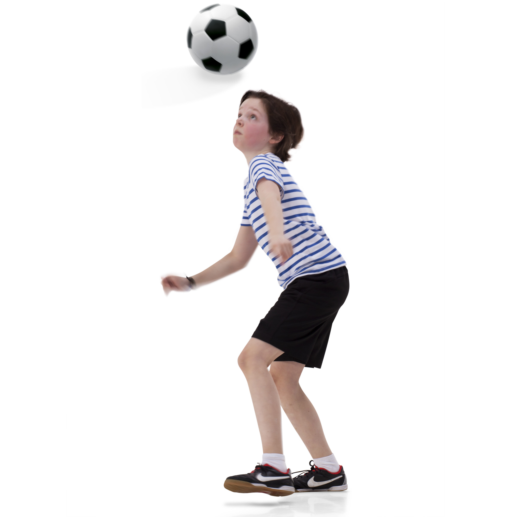 Fußball Schaumstoff mit Haut, gelb/schwarz
