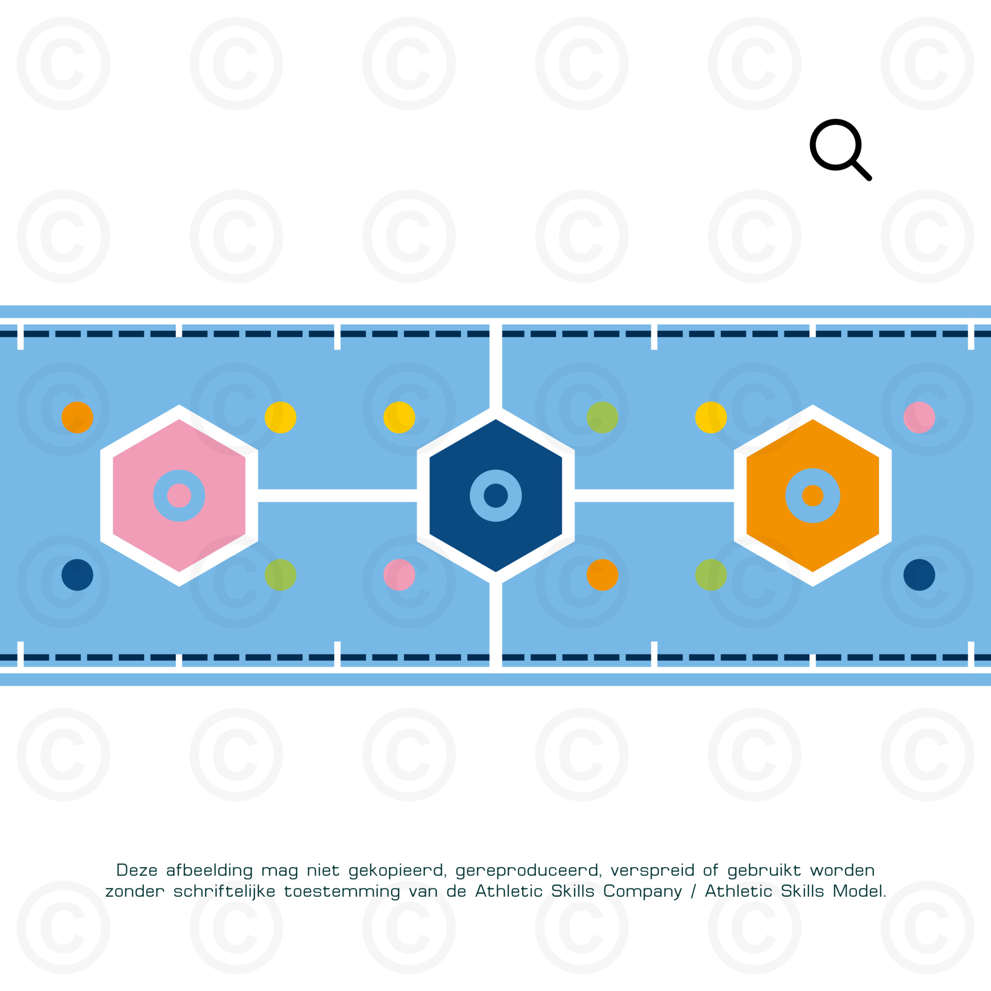 ASM Lange Matte - Hexagon - 6m, Sandwich Füllung