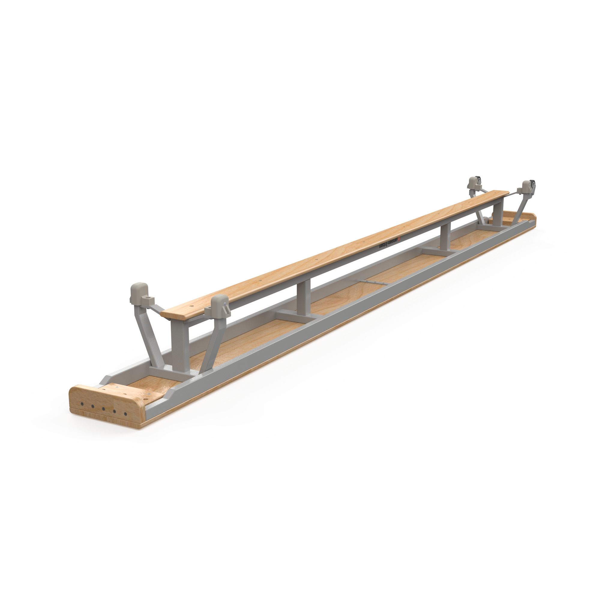 Turnbank, 360 cm, mit Balancierbalken, 10 cm, Janssen-Fritsen, Essential