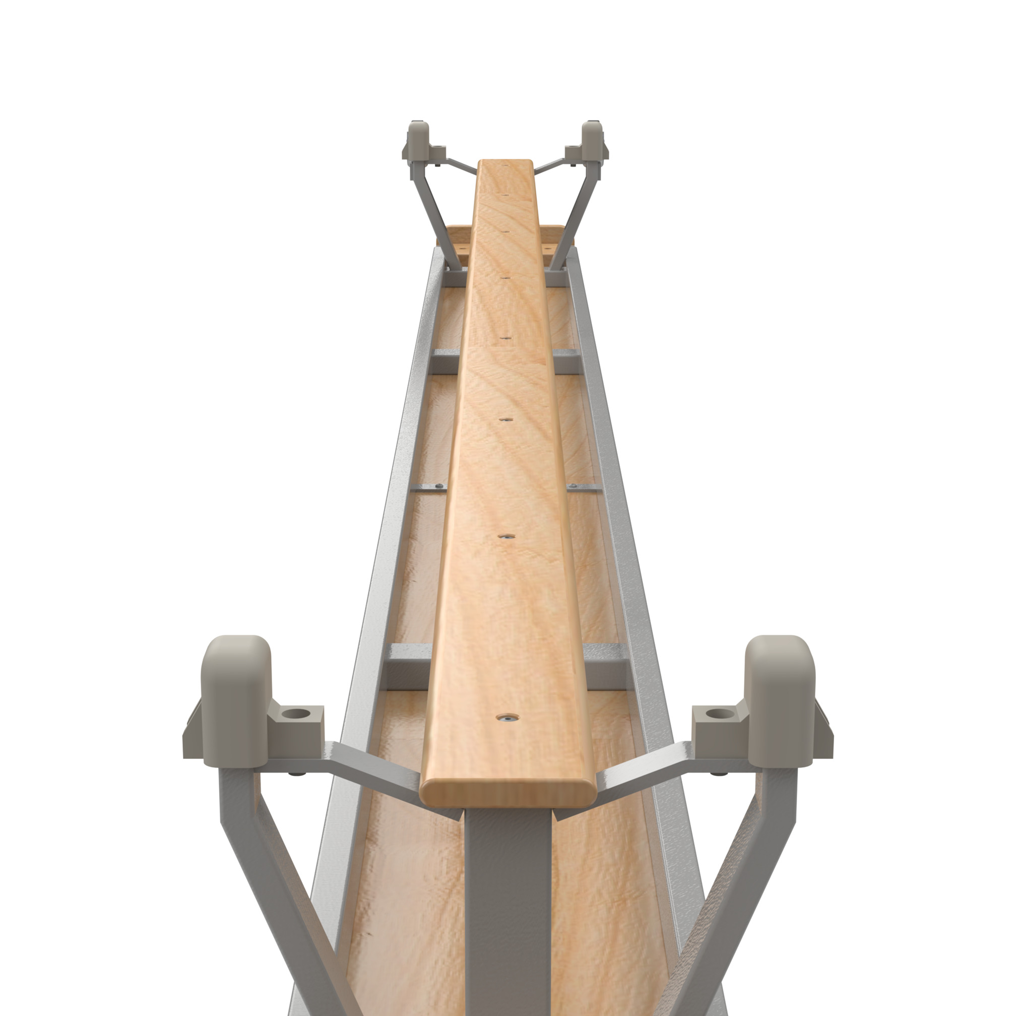 Turnbank, 360 cm, mit Balancierbalken, 10 cm, Janssen-Fritsen, Essential