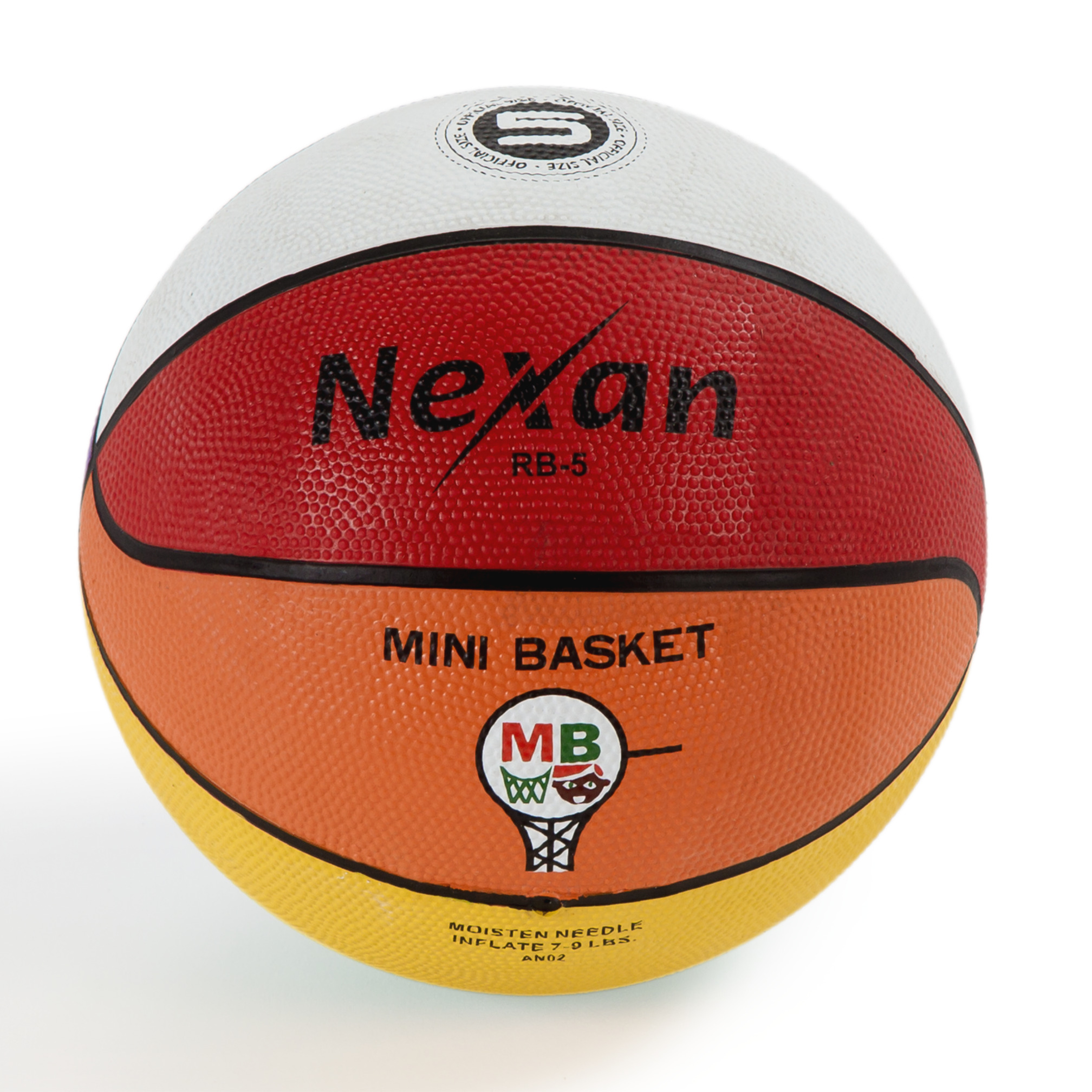 Nexan Basketball Rainbow, Größe 5