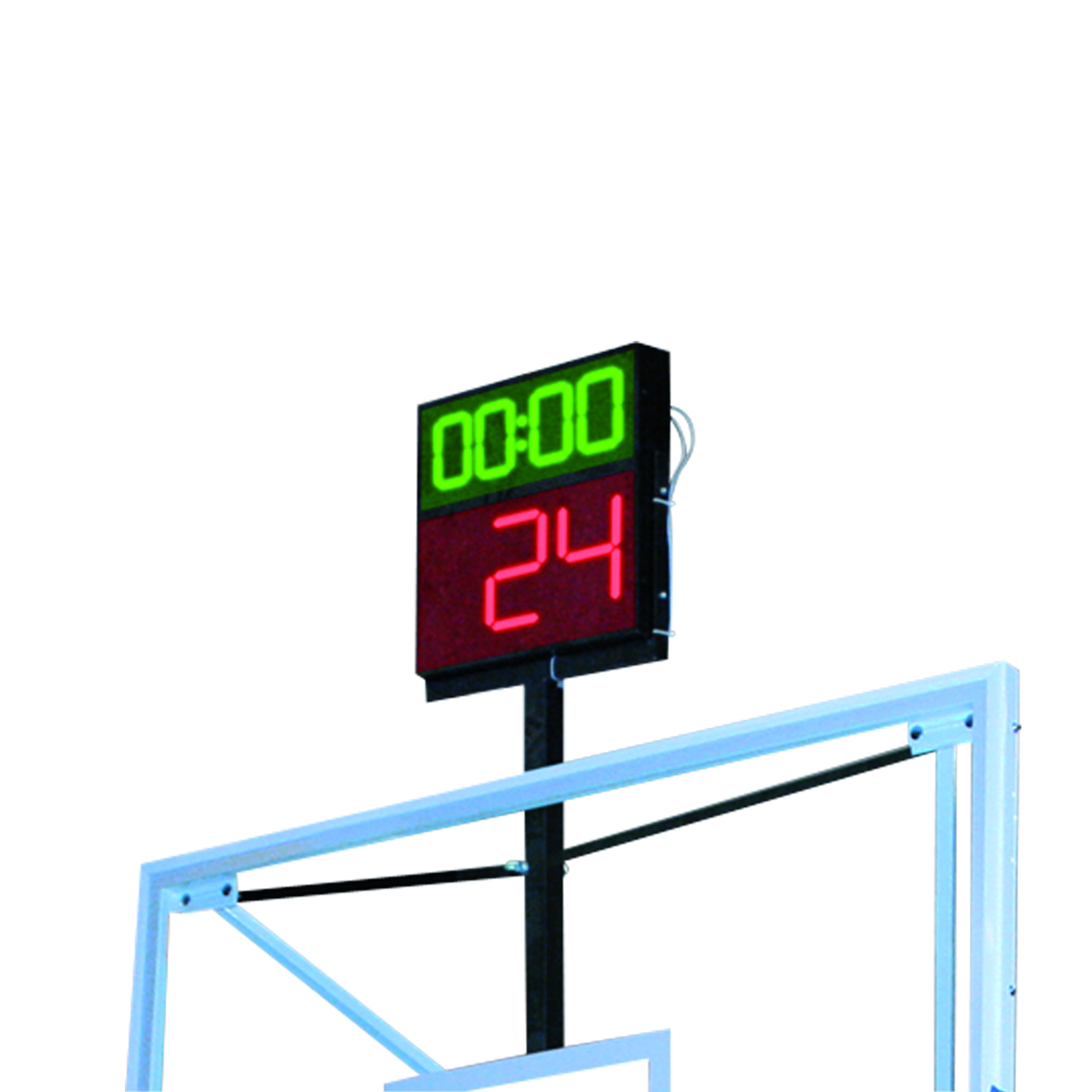 Shotclock-Träger für vierseitige Shotclock