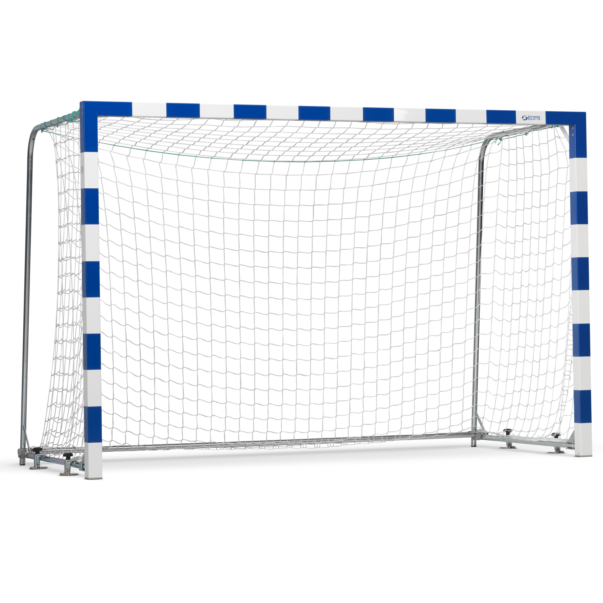 Handball-, Kleinfeld-tor- und Futsal IHF-netz 3x2 m, 150 cm tief, 10x10 cm, ø 6 mm