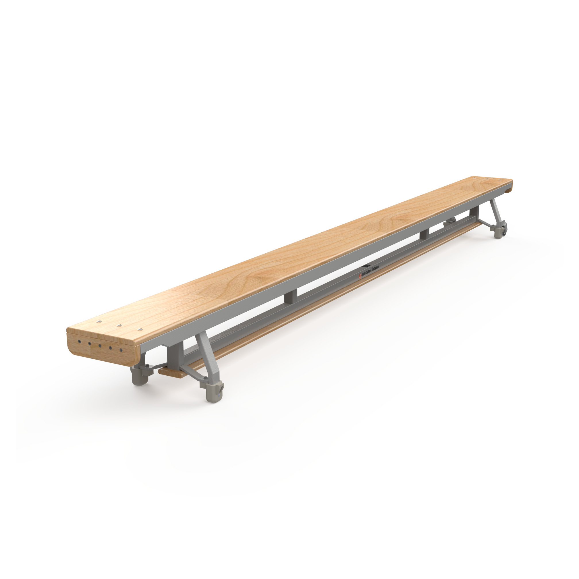 Turnbank, 360 cm, mit Balancierbalken, 10 cm, Janssen-Fritsen, Essential