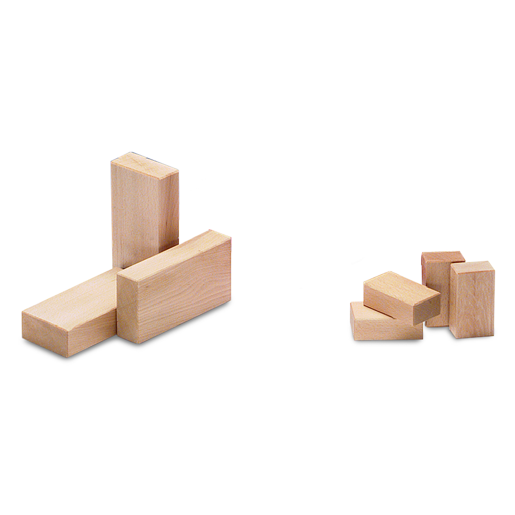 Spielklotz Holz, 10x6x4 cm