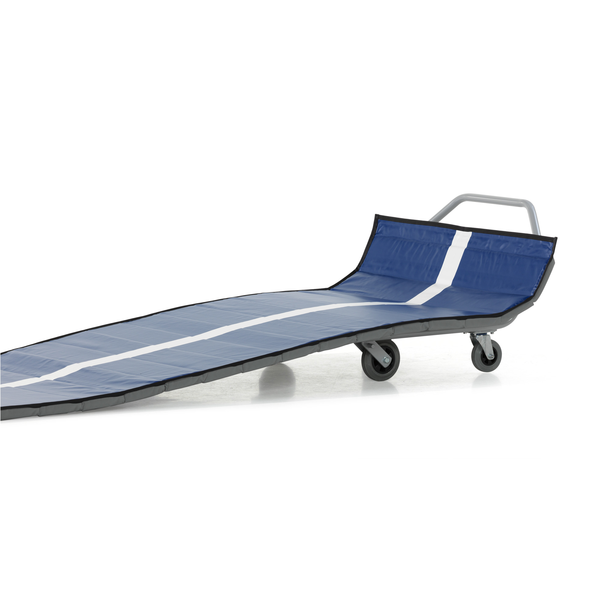 Wagen für lange Matte mit Bügel