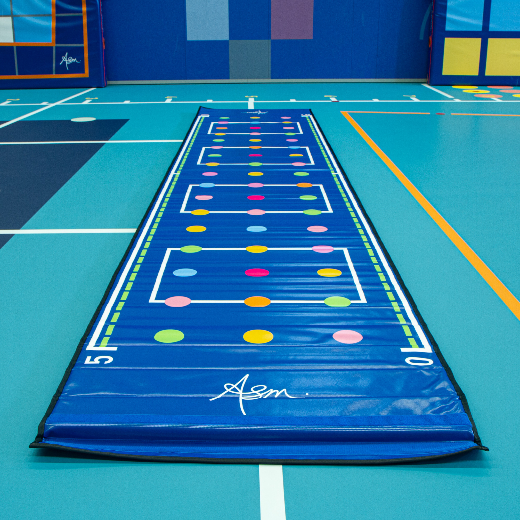 ASM Lange Matte - Dots - 6m, Sandwich Füllung