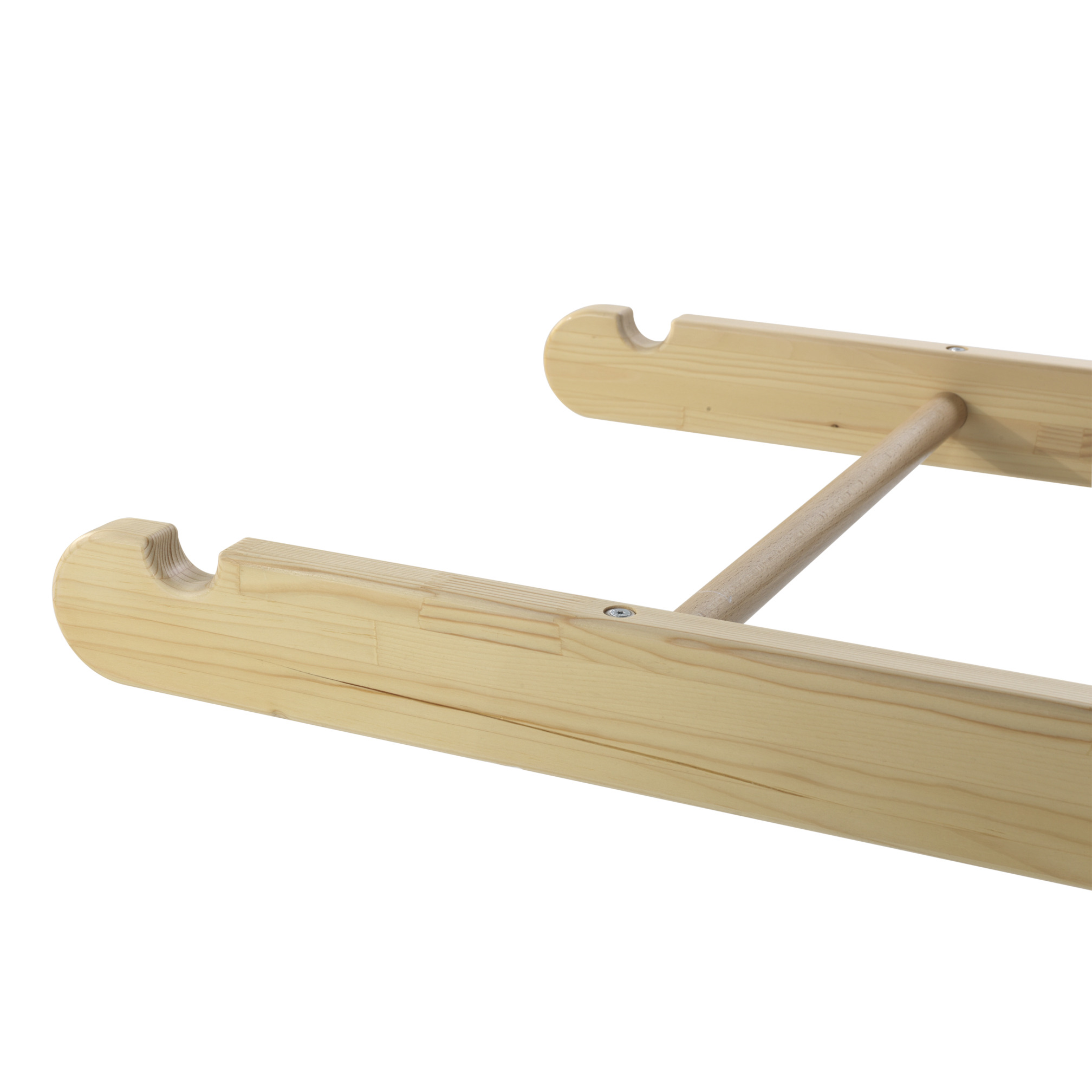 Wooden ladder, wide model