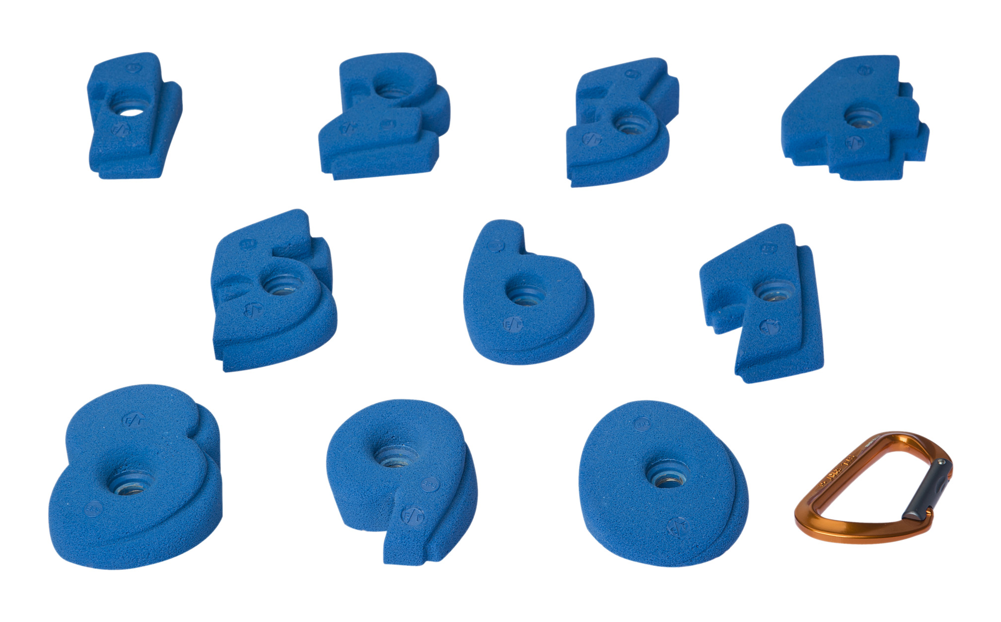 Klettergriffe-Set Nummern