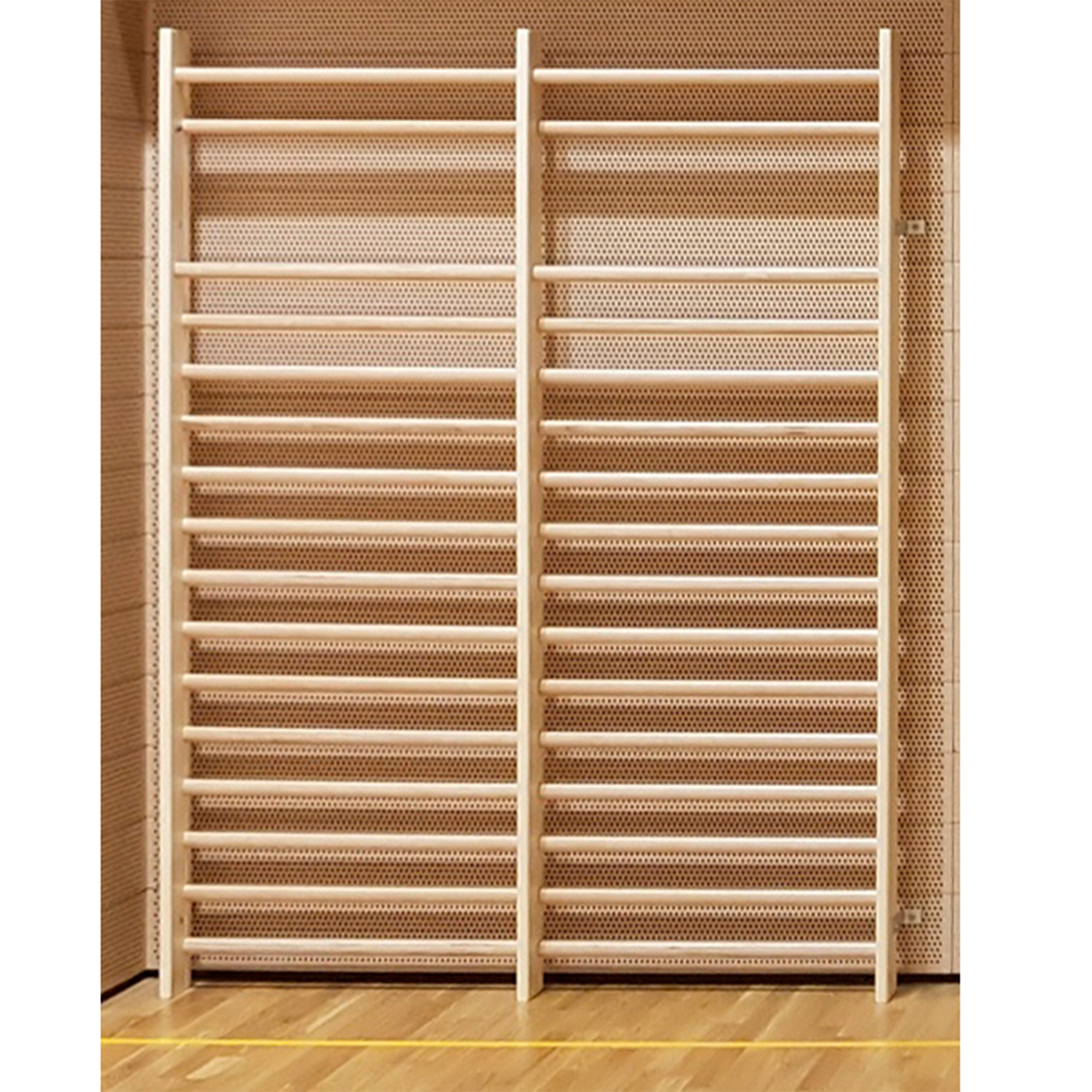 Double-panel wall bars, 200x260 cm