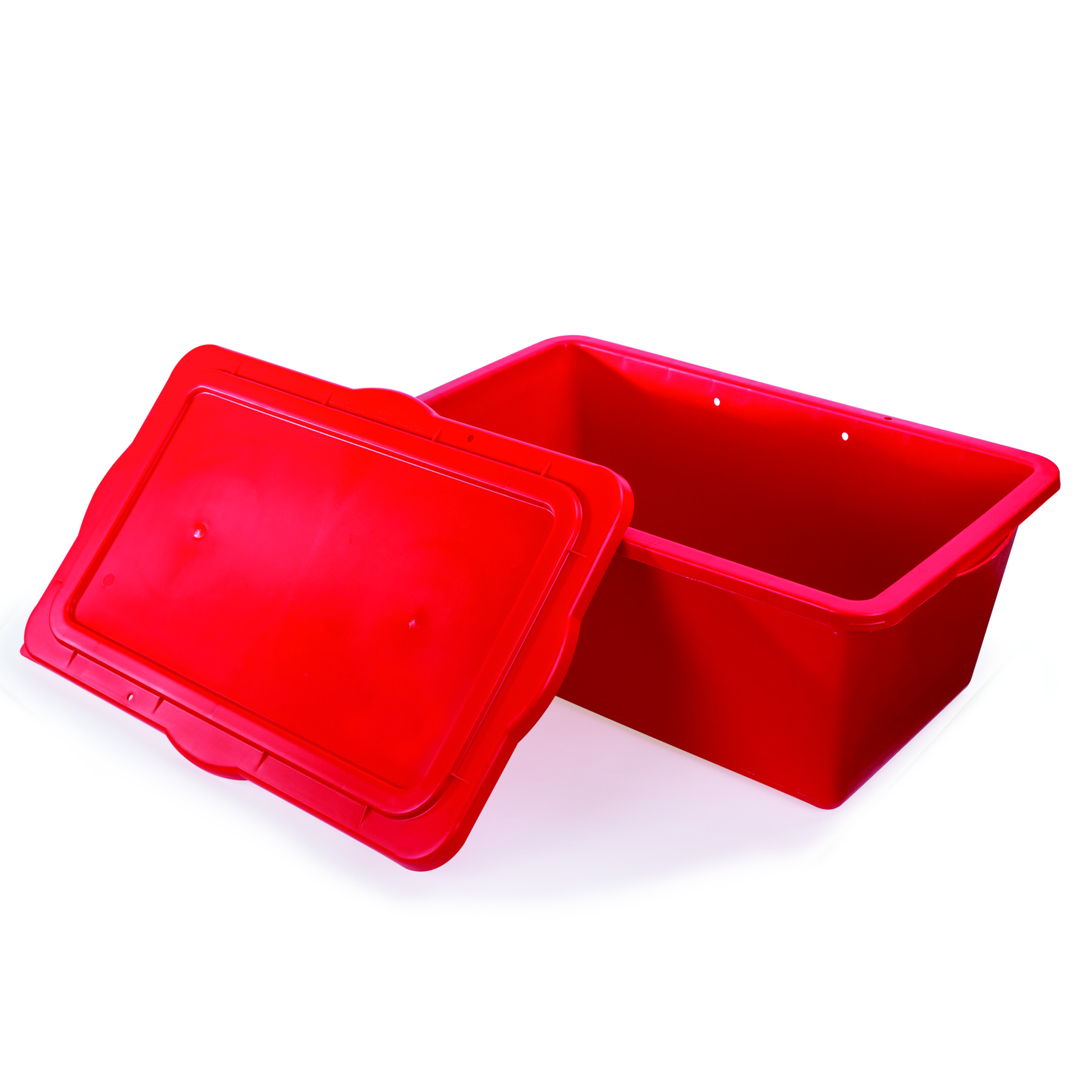 Lid for equipment box, red