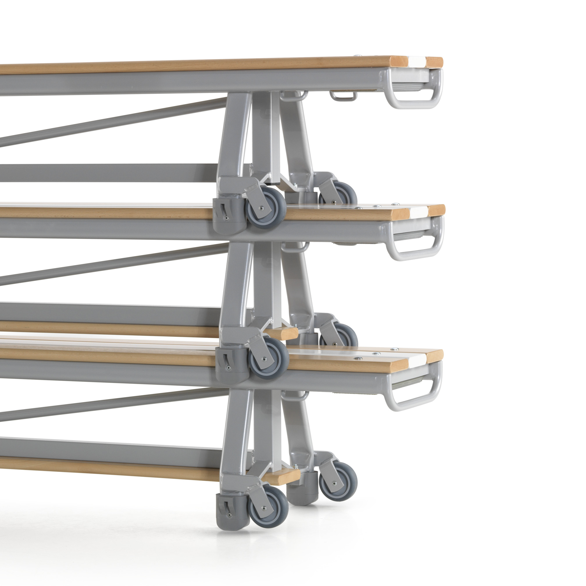 Gymnastics Bench - 360 cm with 7 cm Balancing Slat