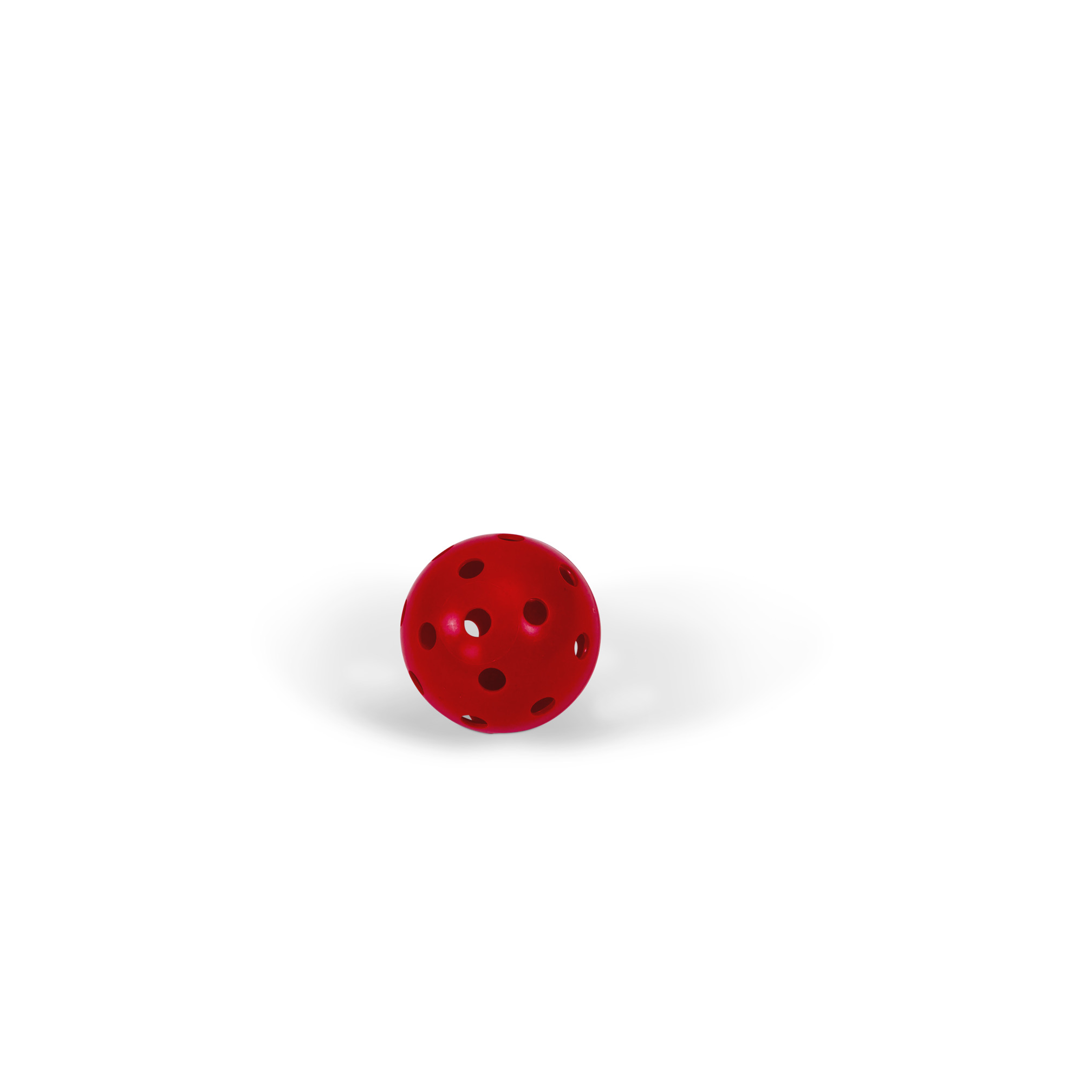 Floorball Gatenball, weich rot, ø 7 cm