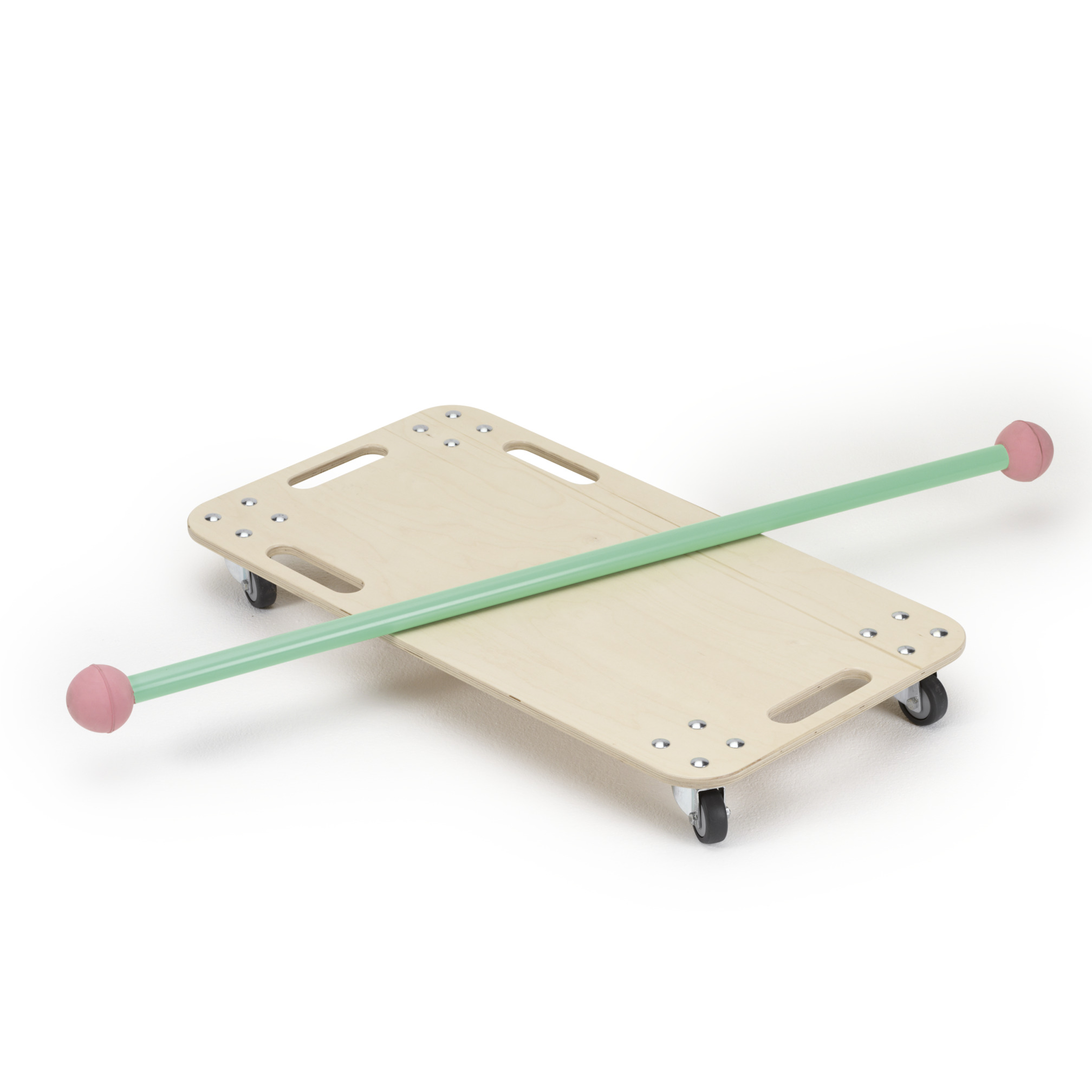 Paddle for roller boards