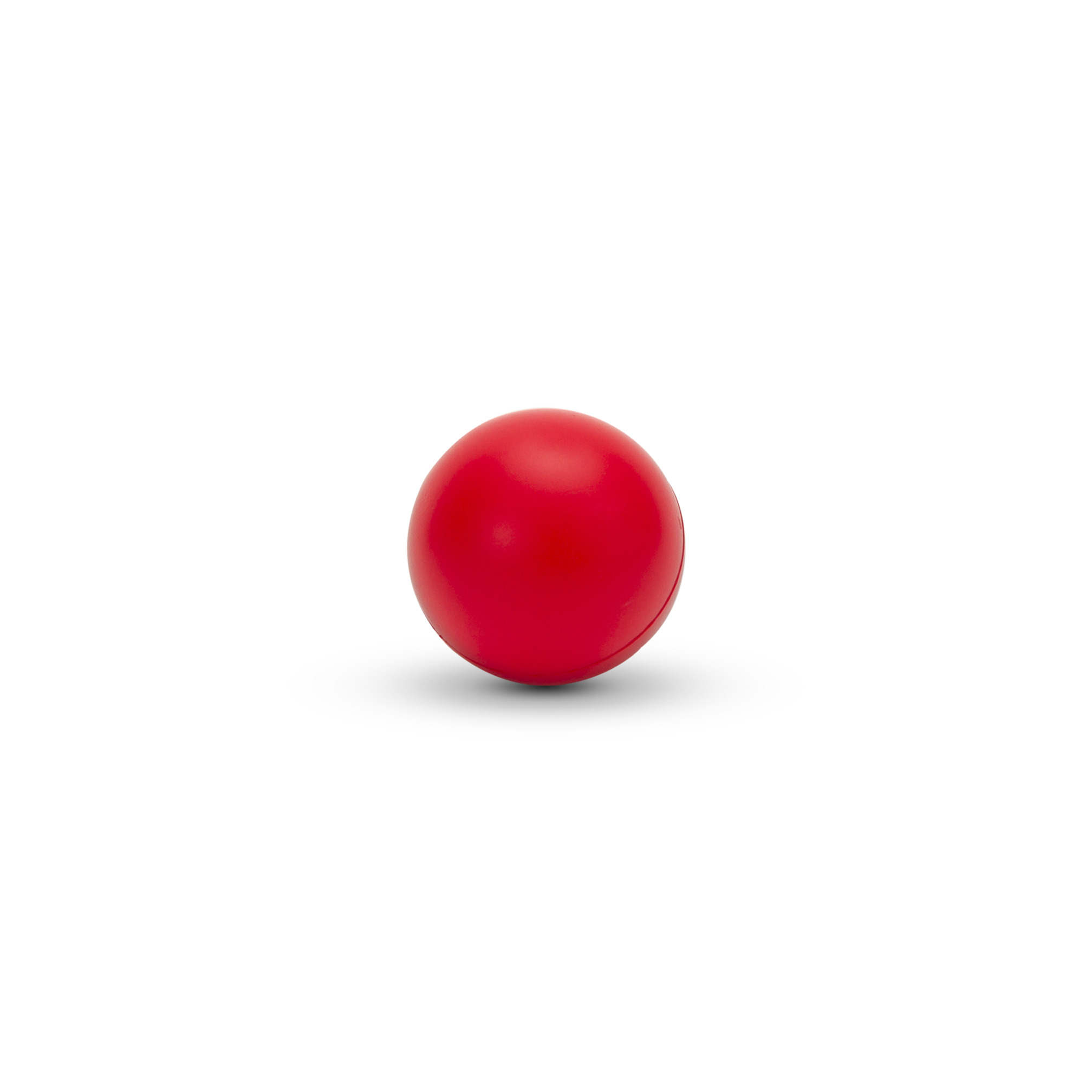Schaumstoffball mit glatter Haut, ø 9 cm, rot