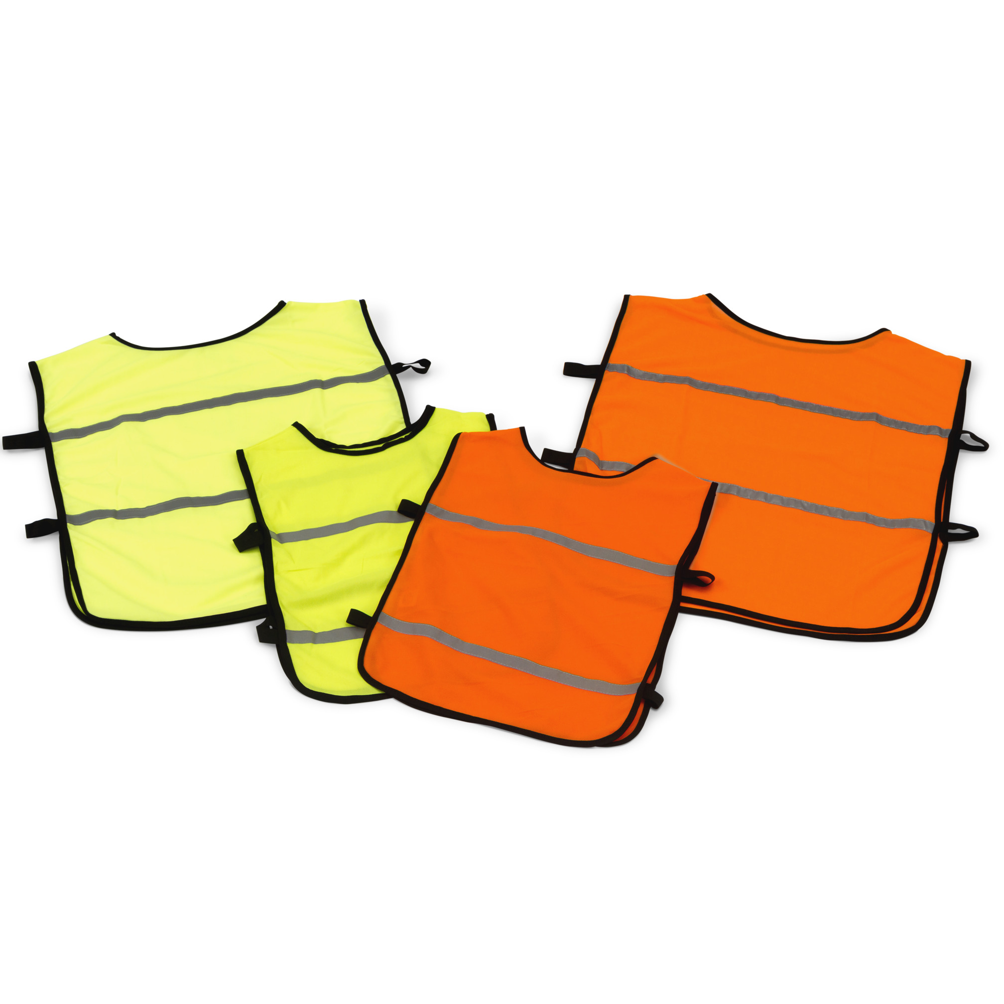 Reflective training bib junior, orange