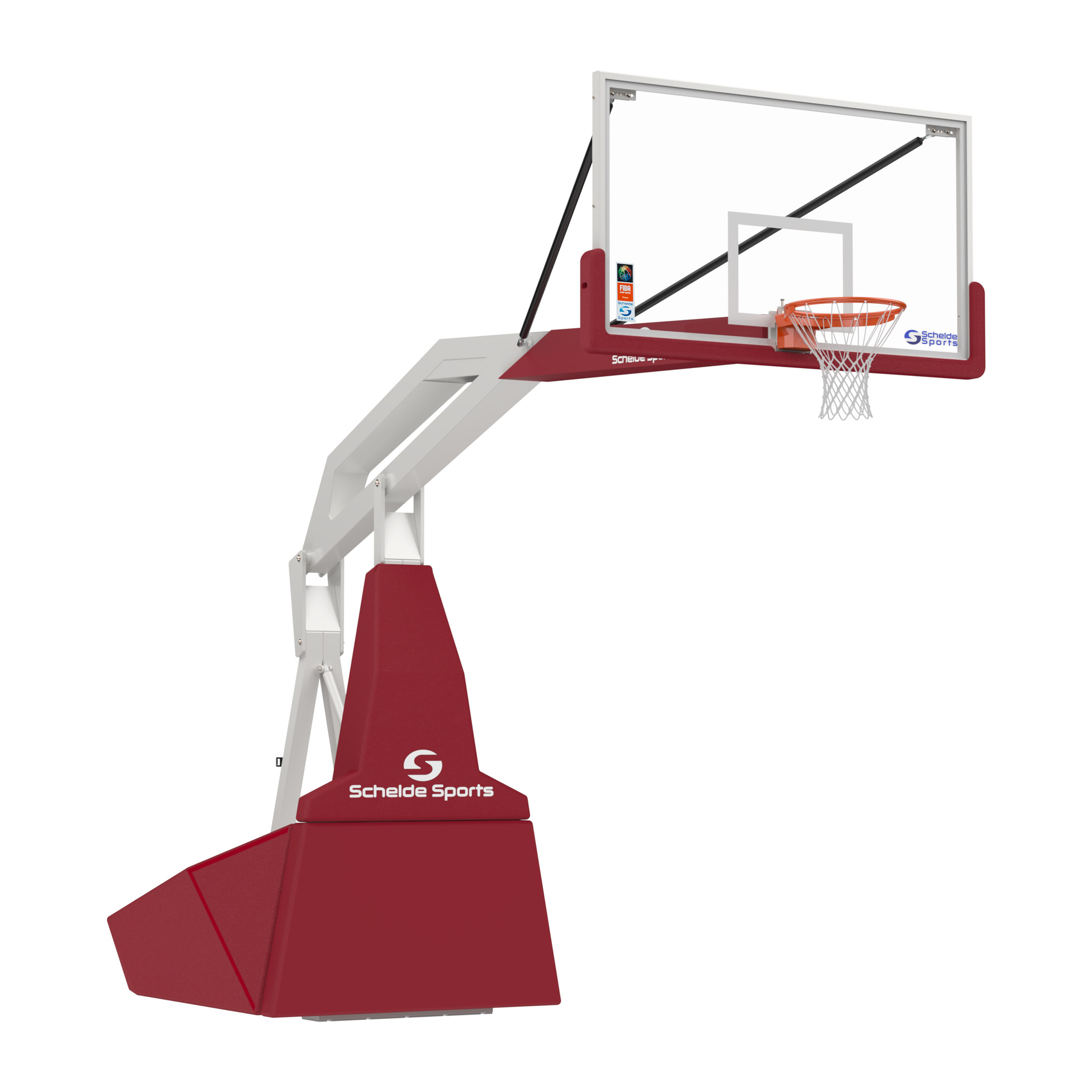 Portable Basketball Backstop - Super SAM 325 PRO