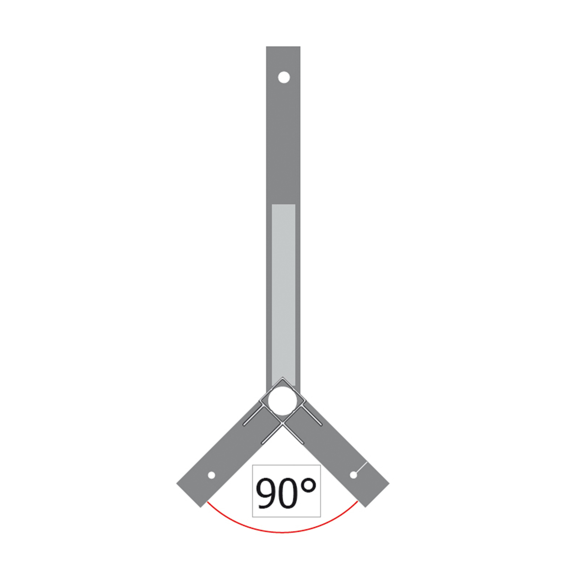 SOCCERENA connector stand 90 degrees