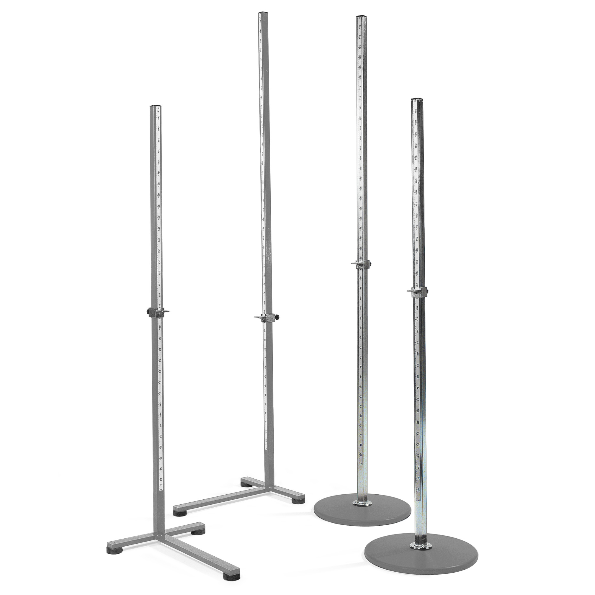 Hochsprungständer mit Tellerfuß, 250 cm