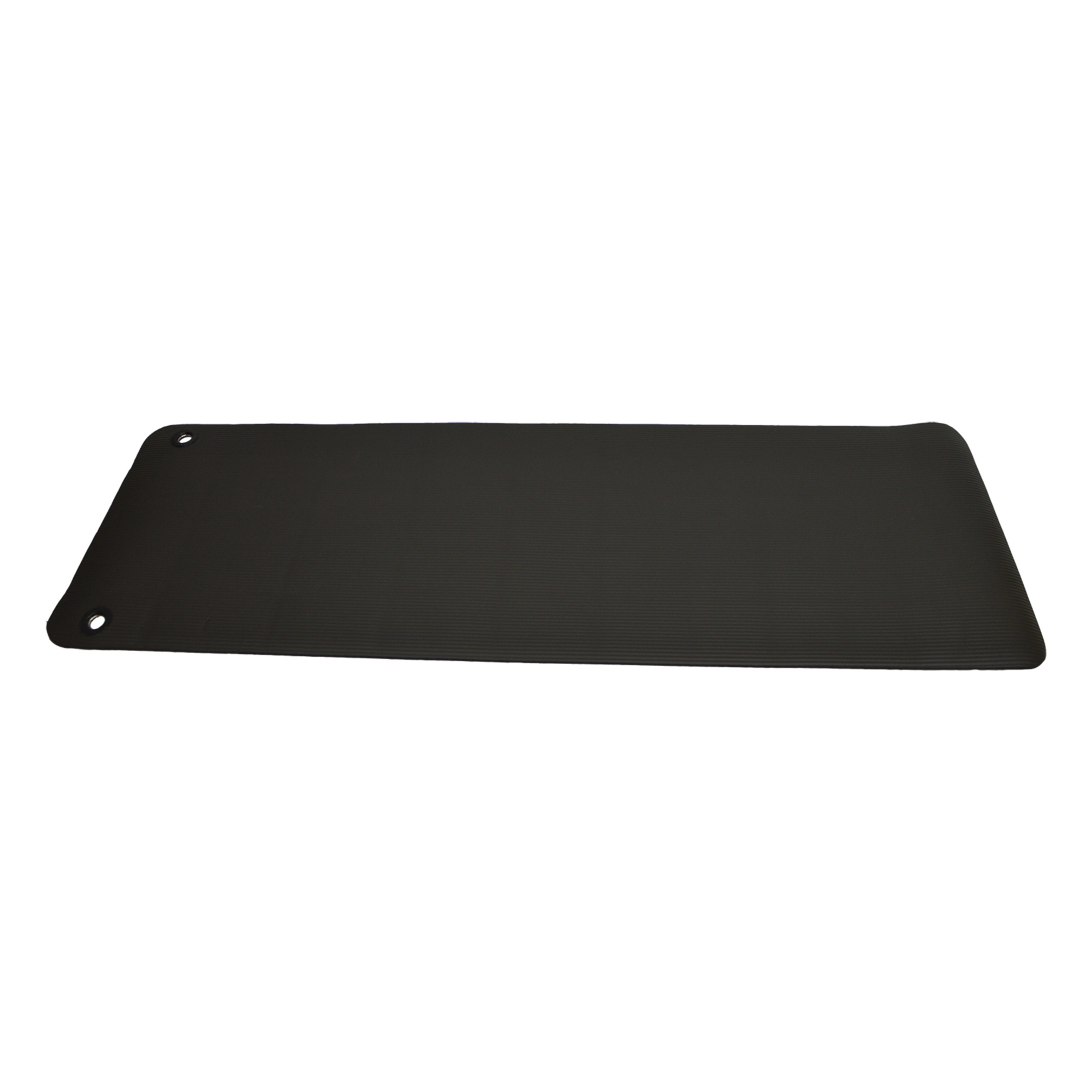 Yogamatte schwarz 183 x 60 cm